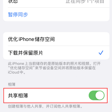 德州苹果手机维修分享在iPhone上找不到共享相簿怎么办 